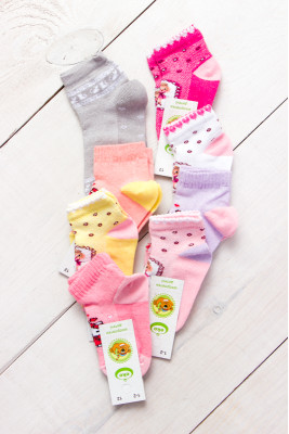 Шкарпетки для дівчинки (літо)